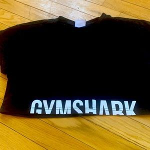 Gym shark work out crop top